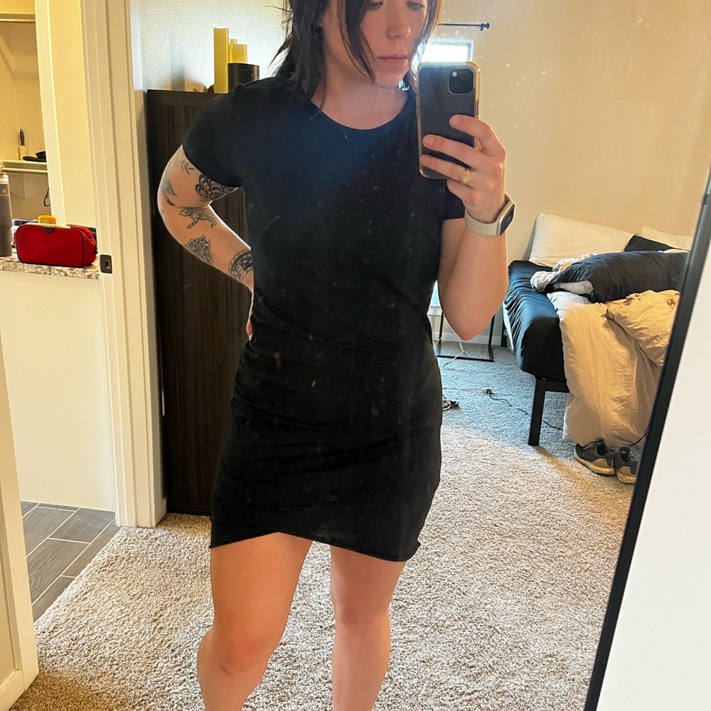 Cinched dress